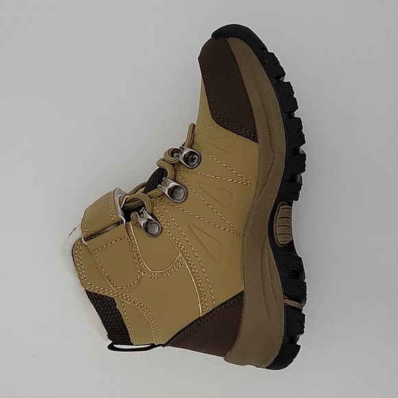 Kids Warm Snow Boots Outdoor Insulated Fur Lined Waterproof Ankle Shoes - Picture 2 of 11